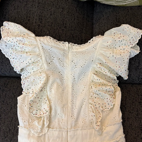 Farm Rio Eyelet Patch Beaded Mini Dress Size Small Retail $375
Amazing Condition - Picture 7 of 16